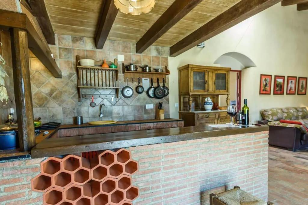 Casa Cortijo En Dehesa Sierra Leon La Puebla de los Infantes Exterior foto